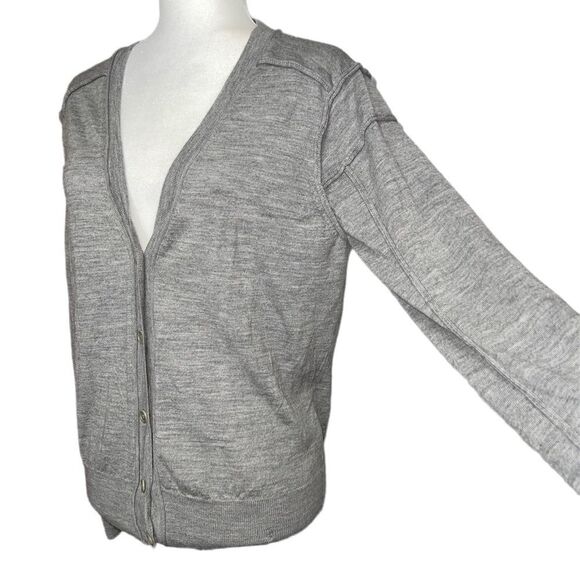 country Road 100% Australian Merino Fine Wool Button Cardigan Sweater - Picture 3 of 8